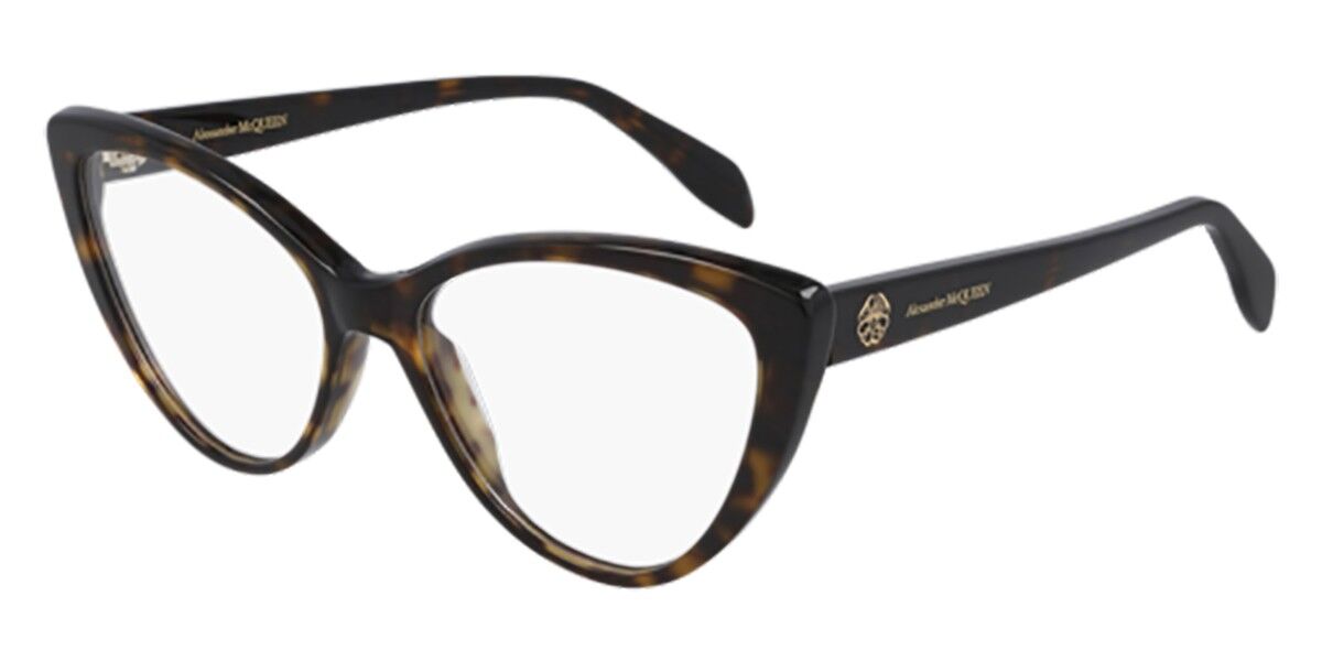 Photos - Glasses & Contact Lenses Alexander McQueen AM0287O 002 Women's Eyeglasses Tortois 