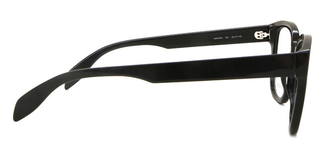 Alexander McQueen AM0333O 001 Black Eyeglasses  display picture 1