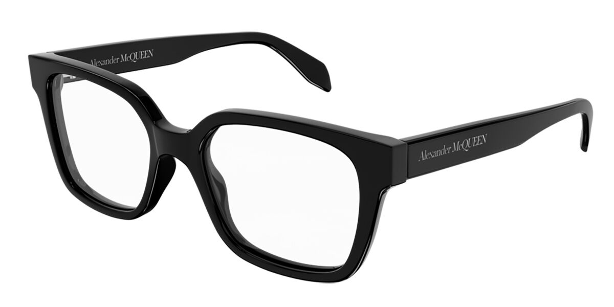 alexander mcqueen clear glasses