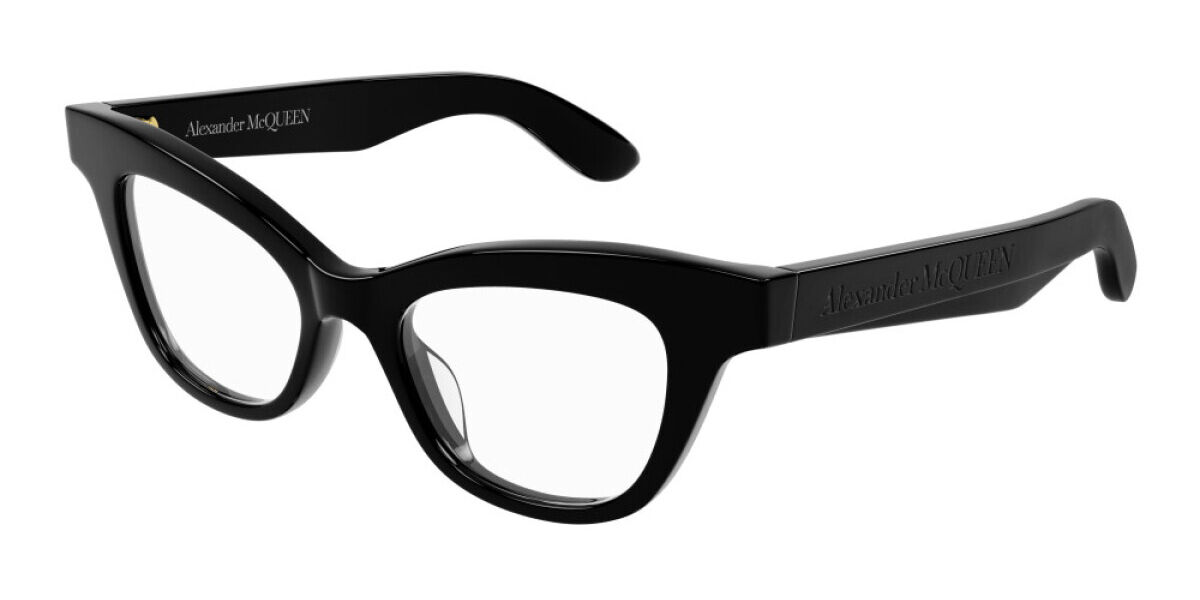 Alexander McQueen AM0381O 001 Womens GlassesSize - Free Lenses - HSA/FSA Insurance - Blue Light Block Available