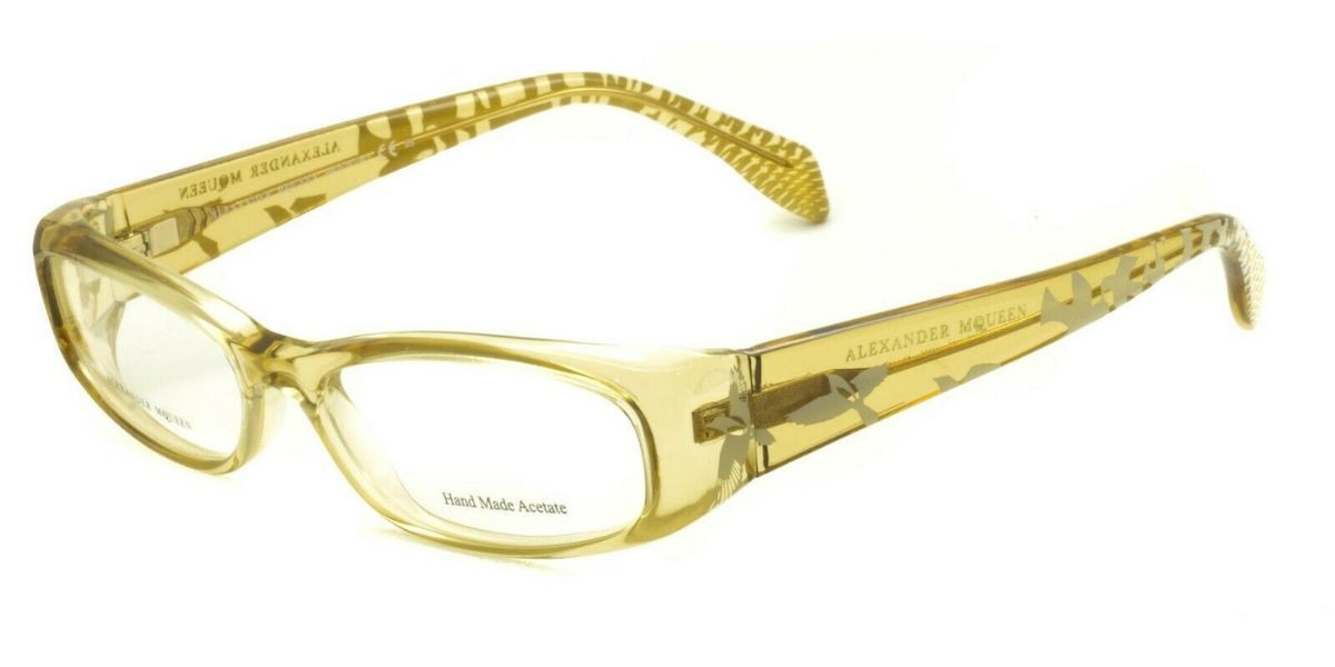 Alexander McQueen AMQ 4150 HAM Womens GlassesSize - Free Lenses - HSA/FSA Insurance - Blue Light Block Available