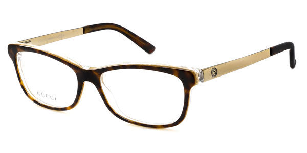 Gucci GG3678 4WJ/15 Havana Eyeglasses | SmartBuyGlasses US display picture 1