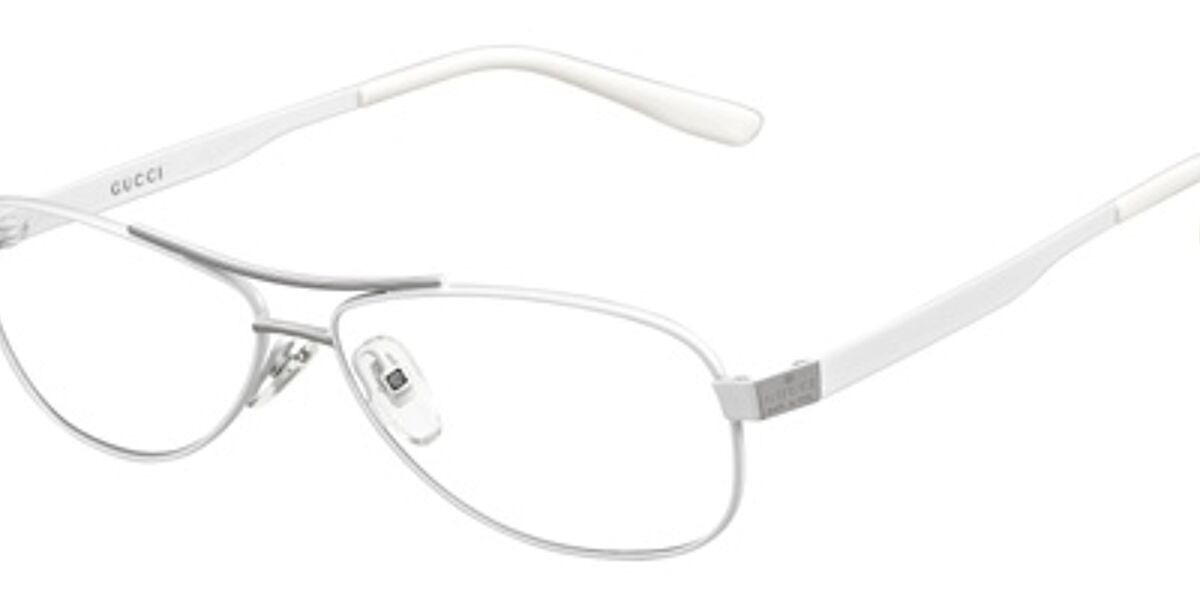Gucci GG1884 DMV Eyeglasses in White SmartBuyGlasses USA