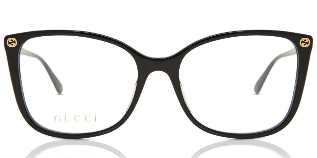 Gucci Gg0026o 001 Glasses Black Visiondirect Australia