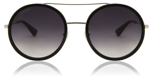 Gucci GG0061S 001 Pilot Black Sunglasses | SmartBuyGlasses US