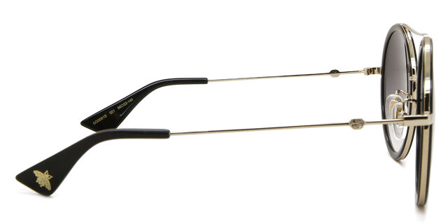 Gucci GG0061S 001 Pilot Black Sunglasses | SmartBuyGlasses US display picture 1