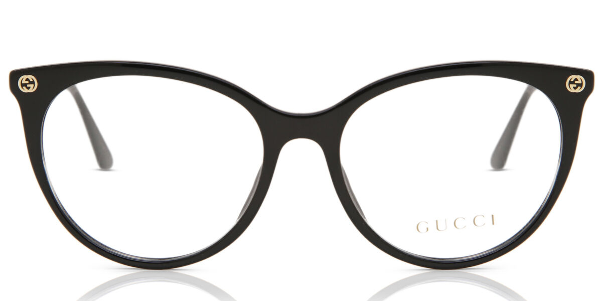 Gucci GG0093O 001 Glasses Black | SmartBuyGlasses UK