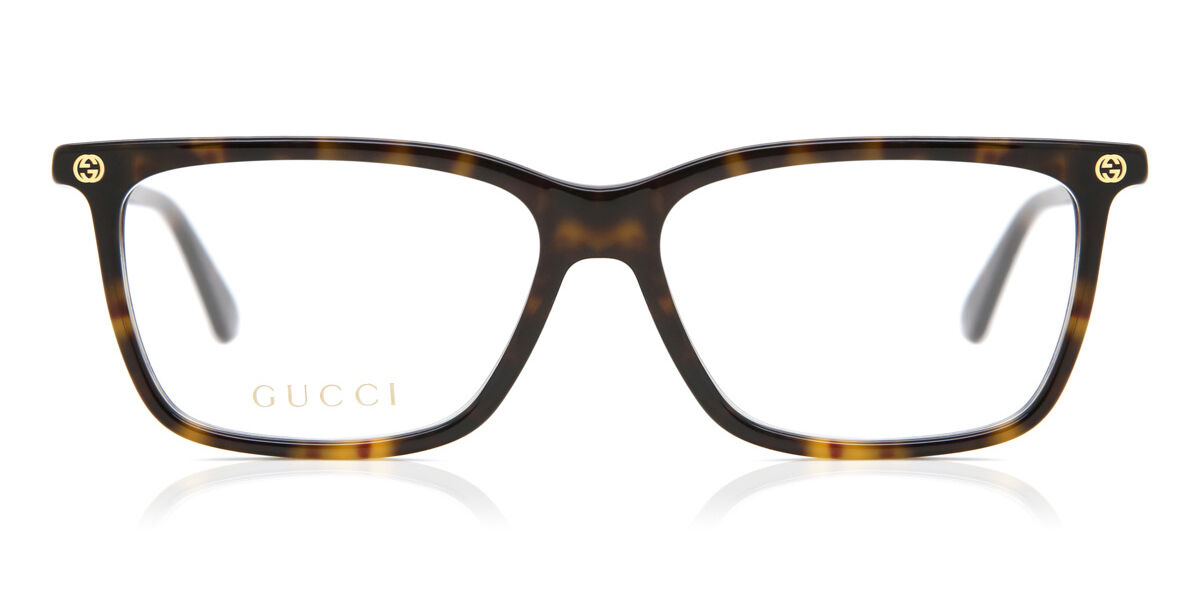 Gucci GG0094O 007 Glasses Tortoiseshell | SmartBuyGlasses UK