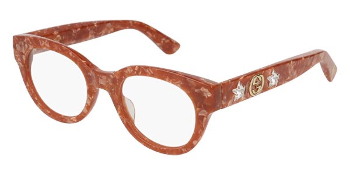 Gucci Gg0209o 004 Eyeglasses In Tortoiseshell Smartbuyglasses Usa