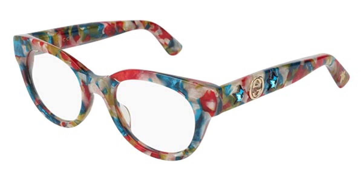 Gucci Gg0209o 005 Eyeglasses In Yellow Smartbuyglasses Usa