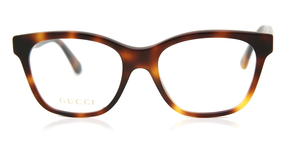 Gucci GG0420O 002 Eyeglasses in Tortoiseshell | SmartBuyGlasses USA