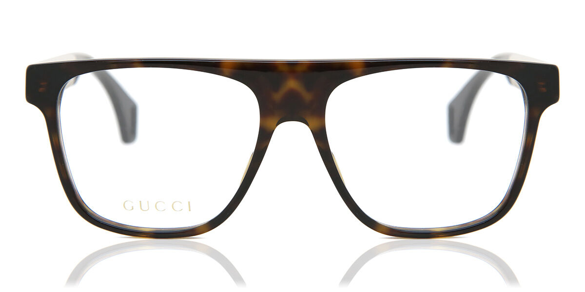 Gucci Gg0465o 003 Glasses Tortoiseshell Visiondirect Australia
