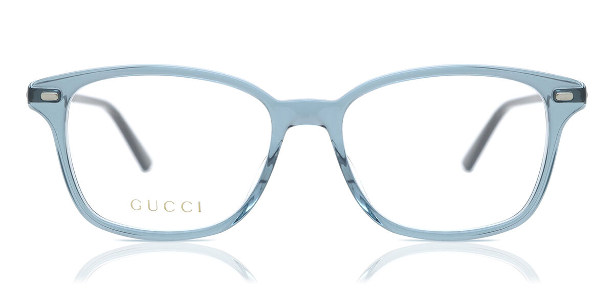 Gucci GG0520O 003 Eyeglasses in Grey | SmartBuyGlasses USA