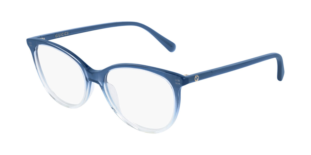 Gucci GG0550O 004 Eyeglasses in Blue | SmartBuyGlasses USA