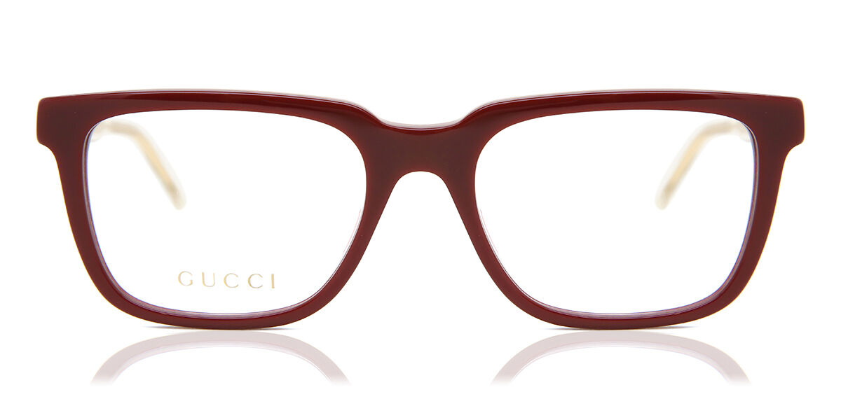 Gucci GG0560O 003 Eyeglasses in Burgundy Red SmartBuyGlasses USA