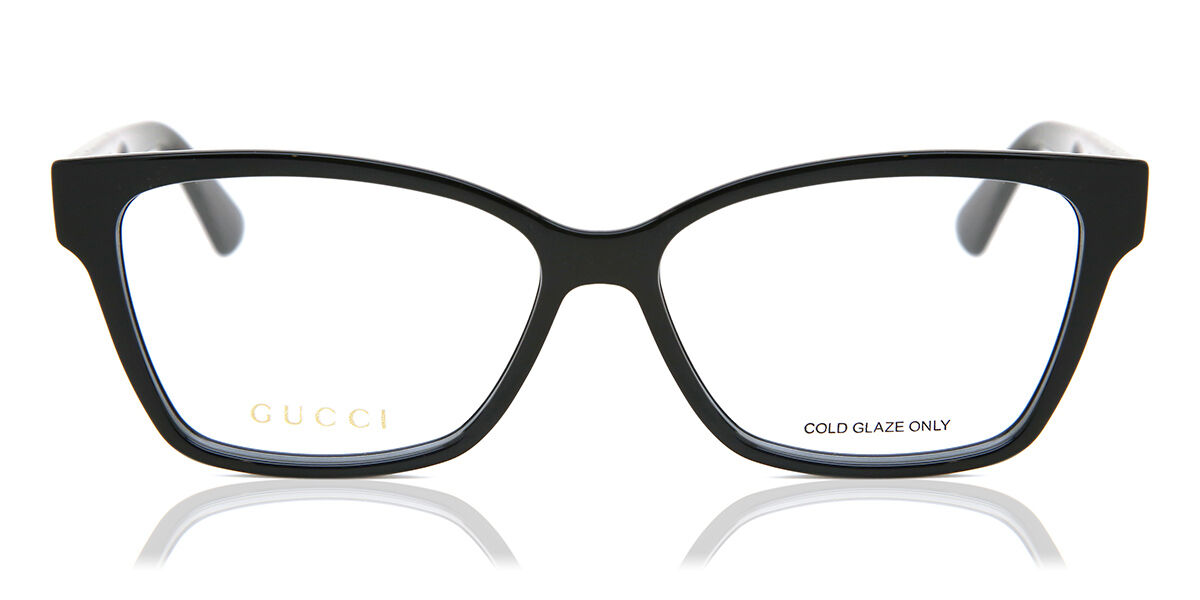 Photos - Glasses & Contact Lenses GUCCI GG0634O 001 Women's Eyeglasses Black Size 55  - Bl (Frame Only)