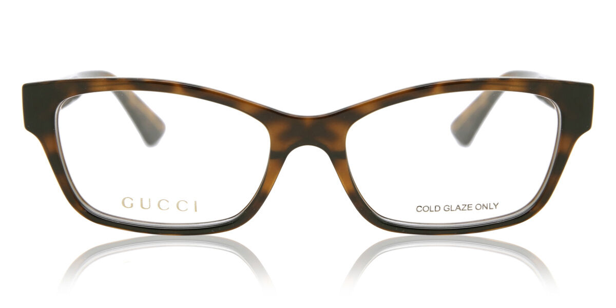 Gucci GG0635O 002 Glasses Havana | VisionDirect Australia