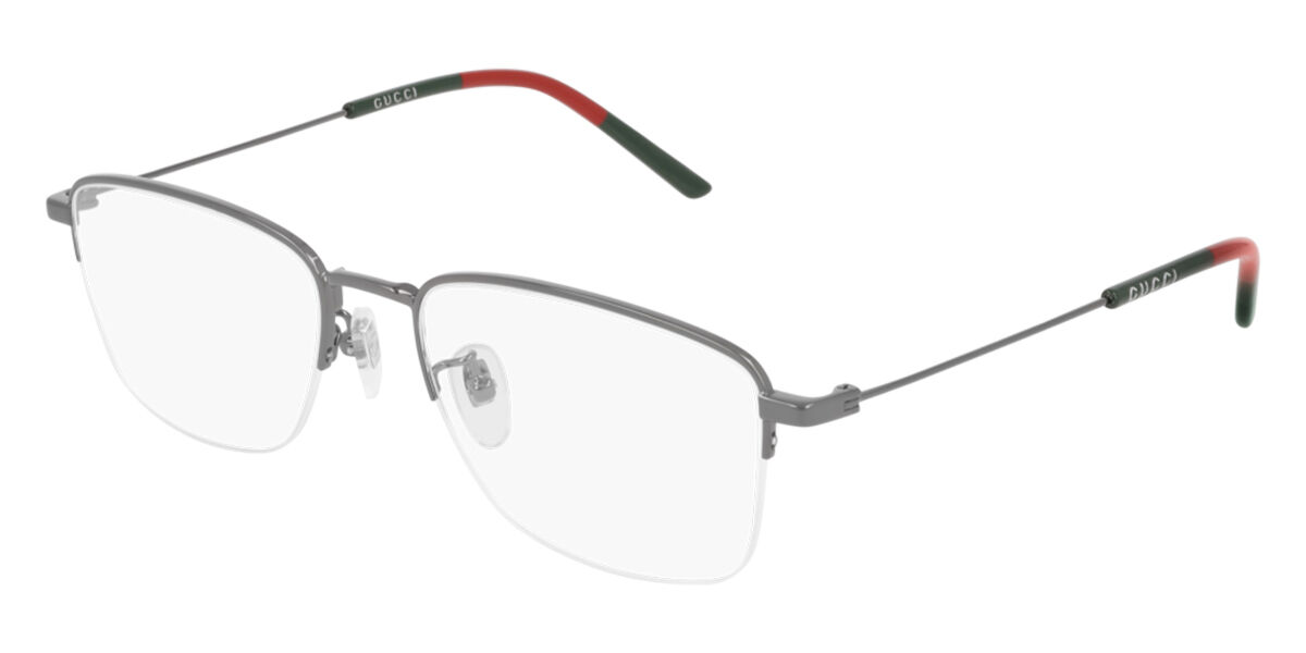 Gucci GG0686OA Asian Fit 002 Eyeglasses in Ruthenium Matte Grey ...