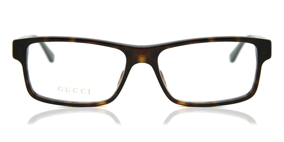 Photos - Glasses & Contact Lenses GUCCI GG0752O 002 Men's Eyeglasses Tortoiseshell Size 56 (Frame Only 