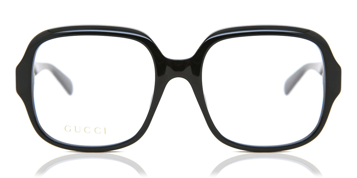 Photos - Glasses & Contact Lenses GUCCI GG0799O 001 Women's Eyeglasses Black Size 53  - Bl (Frame Only)