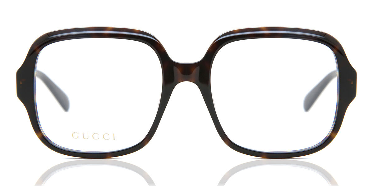 Photos - Glasses & Contact Lenses GUCCI GG0799O 002 Women's Eyeglasses Tortoiseshell Size 53 (Frame On 