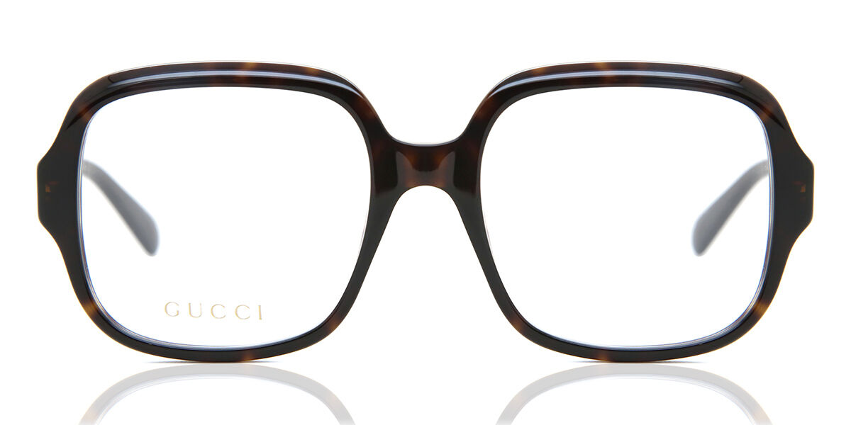 Gucci GG0799O 002 Eyeglasses in Tortoise | SmartBuyGlasses USA