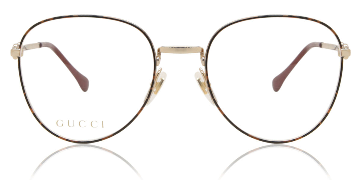 Photos - Glasses & Contact Lenses GUCCI GG0880O 002 Women's Eyeglasses Gold Size 51  - Blu (Frame Only)