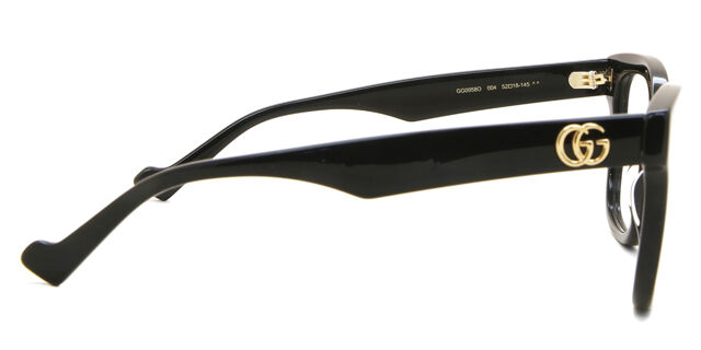 Gucci EYEGLASSES GG0958O-004-49 New with case Gucci GG0958O 004 Black Eyeglasses | SmartBuyGlasses US main image 3