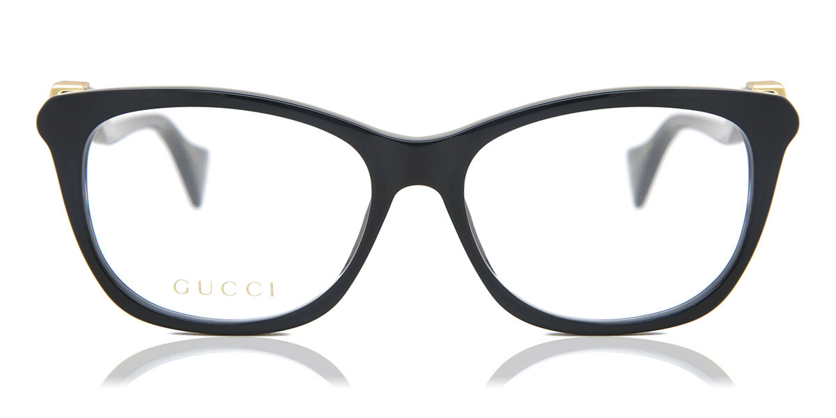 Photos - Glasses & Contact Lenses GUCCI GG1012O 001 Women's Eyeglasses Black Size 54  - Bl (Frame Only)