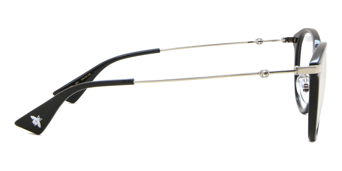 メガネ Gucci Eyeglass Frame GG1014OA 001 Black Asian Fit Gucci GG1014OA Asian Fit 001 glasses | Buy online now