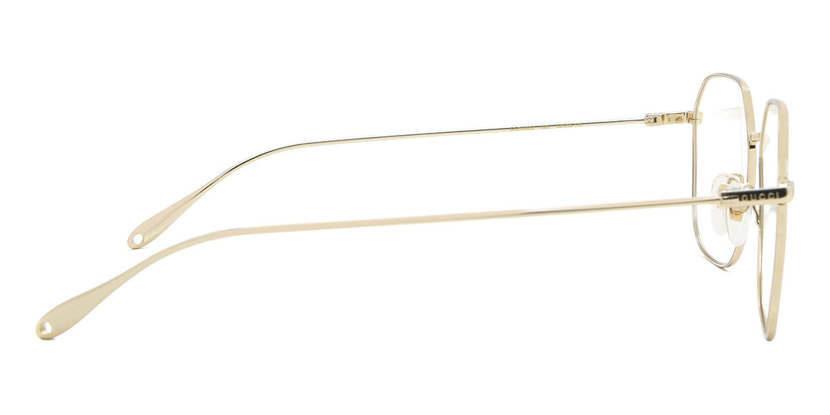 メガネ GUCCI Gucci - GG1032O - 005 gold gold transparent Gucci GG1032O 005 glasses | Buy online now | SmartBuyGlasses US