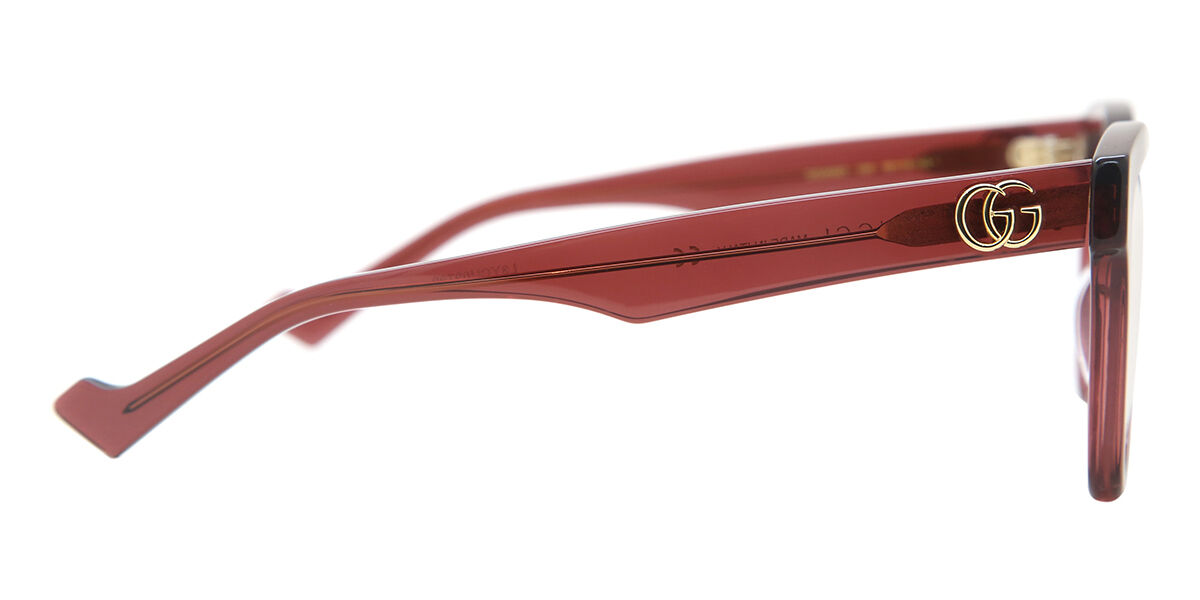GUCCI スクエアフレームメガネ GG0958O 005 NEW Gucci GG0958O 005 Black White Square Unisex Eyeglasses