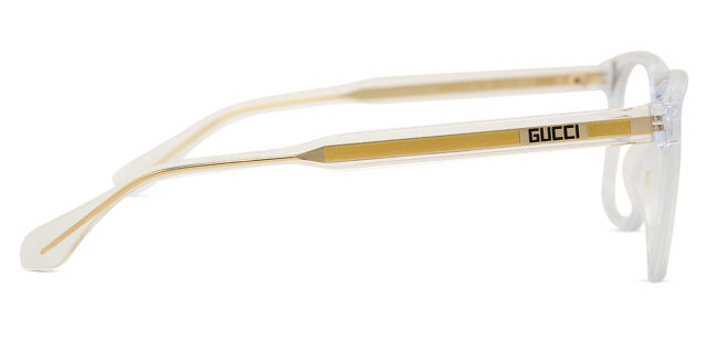 Gucci GG0561ON 005 Shiny Crystal Eyeglasses | SmartBuyGlasses US display picture 3