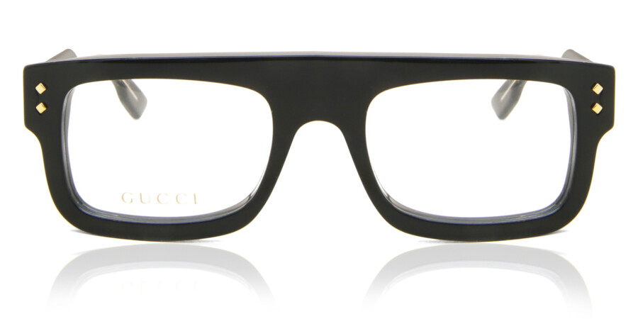 Gucci GG1085O 001 Eyeglasses Shiny Black | SmartBuyGlasses USA