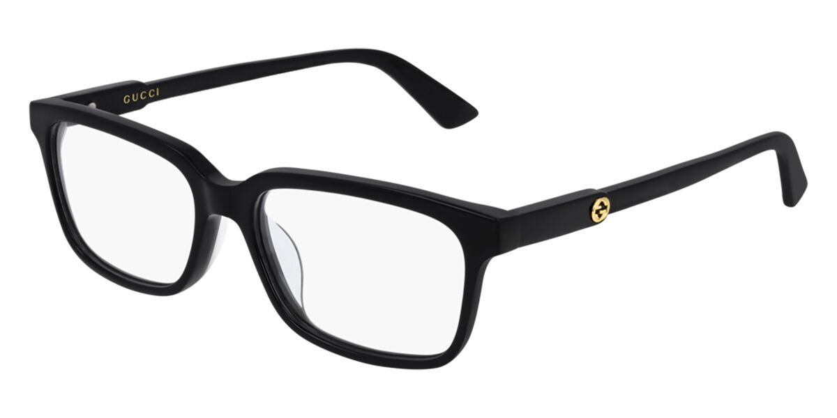 Gucci GG0557OJ 001 Glasses Black | VisionDirect Australia