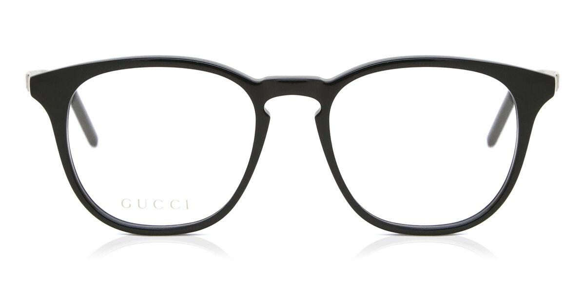 Photos - Glasses & Contact Lenses GUCCI GG1157O 004 Men's Eyeglasses Black Size 51  - Blue (Frame Only)