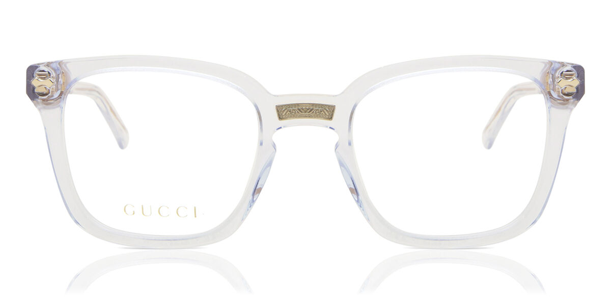 UPC 889652392172 product image for Gucci GG0184O 011 Men's Eyeglasses Clear Size 50 - Blue Light Block Available | upcitemdb.com