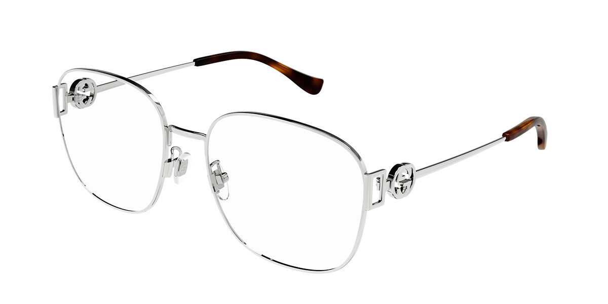 Gucci GG1209O 003 Eyeglasses in Silver | SmartBuyGlasses USA