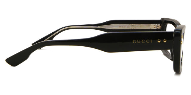 Gucci GG1216O 001 Black Eyeglasses | SmartBuyGlasses US display picture 1