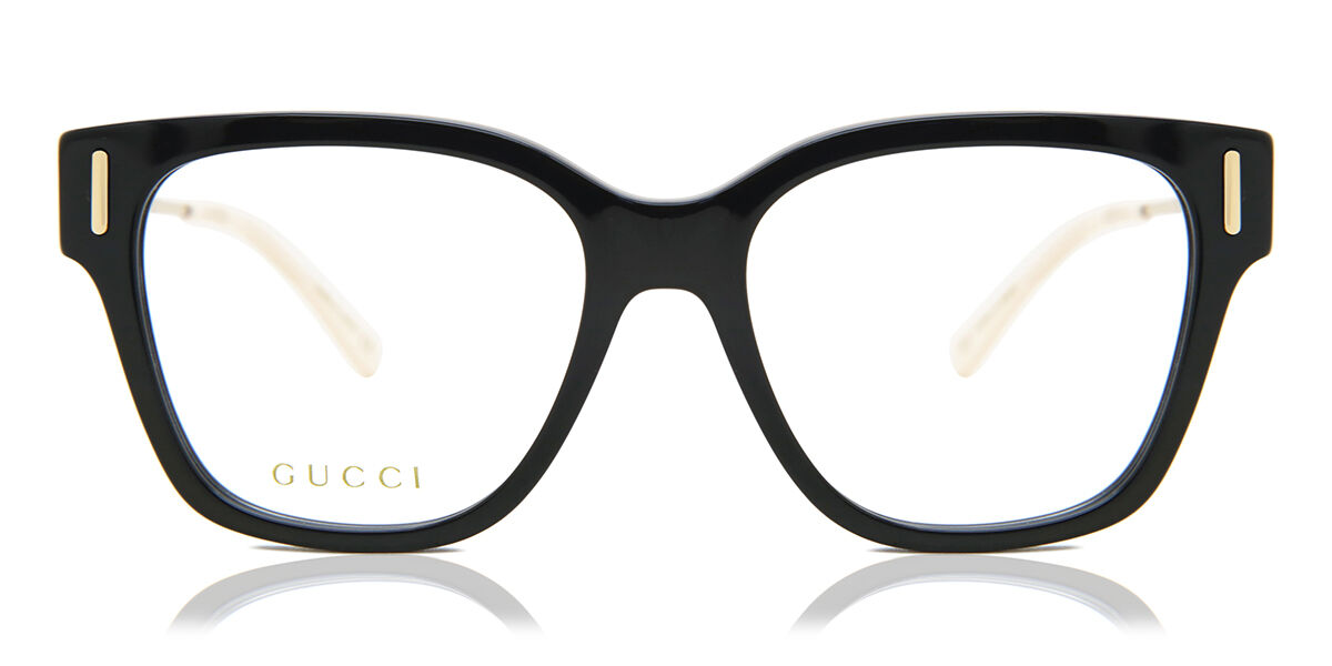 Photos - Glasses & Contact Lenses GUCCI GG1204O 001 Women's Eyeglasses Black Size 55  - Bl (Frame Only)