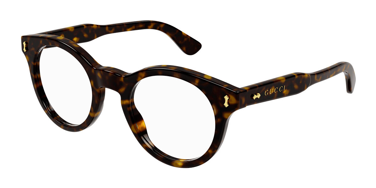 Gucci GG1266O 004 Eyeglasses in Tortoise | SmartBuyGlasses USA