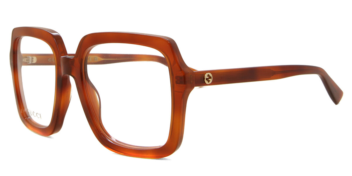 Gucci GG1318O 002 Tortoise Eyeglasses | SmartBuyGlasses US