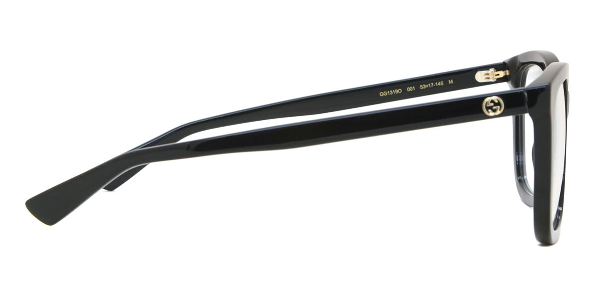 GUCCI スクエアフレムメカネ GG1319O 001 Gucci GG1319O 001 glasses | Buy online now | SmartBuyGlasses US