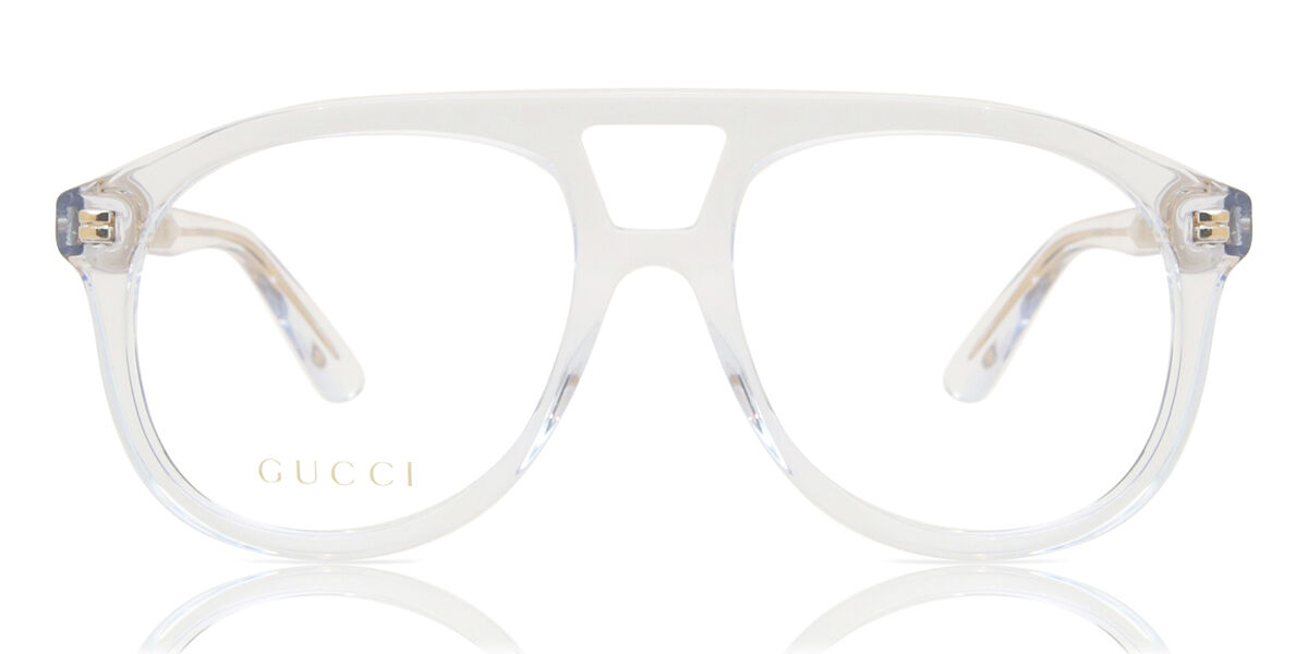 Gucci GG1320O 003 Glasses Clear | SmartBuyGlasses UK