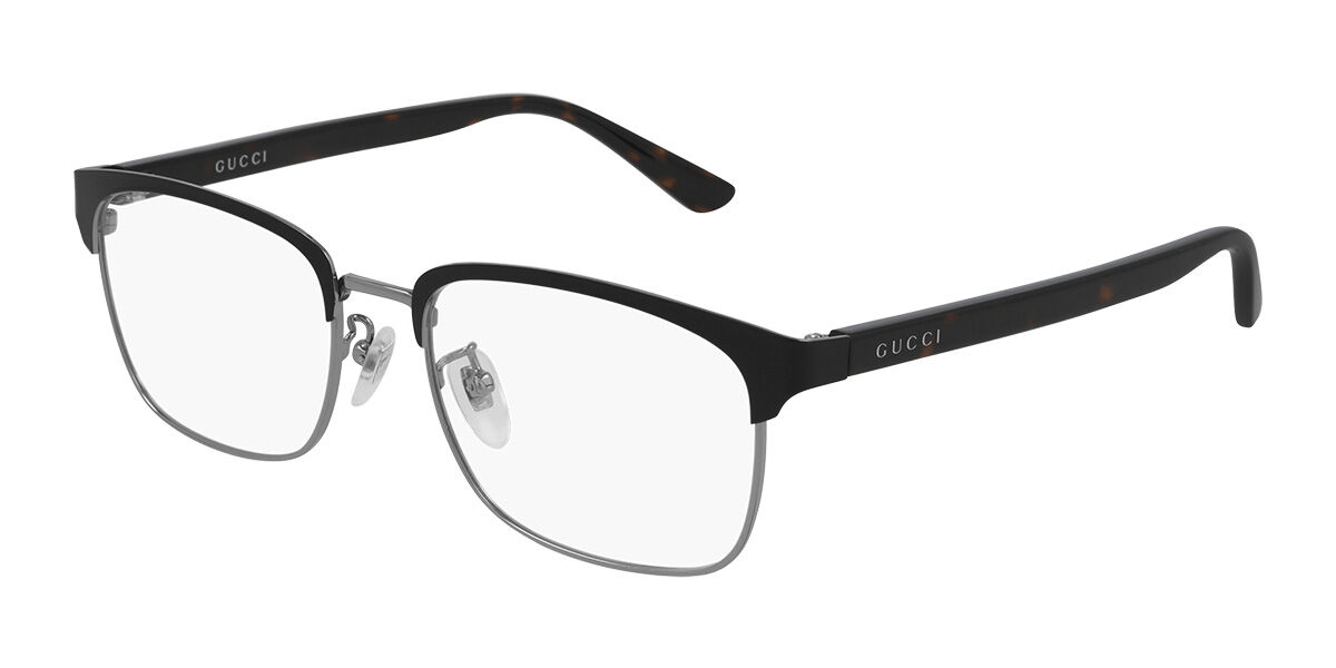 Photos - Glasses & Contact Lenses GUCCI GG0934OA Asian Fit 003 Men's Eyeglasses Black Size 54 (Frame O 