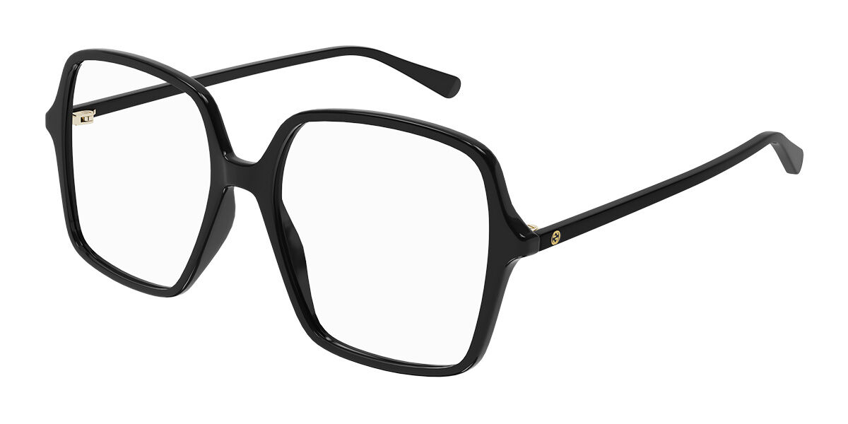 Gucci GG1003OA Asian Fit 001 Eyeglasses in Black | SmartBuyGlasses USA