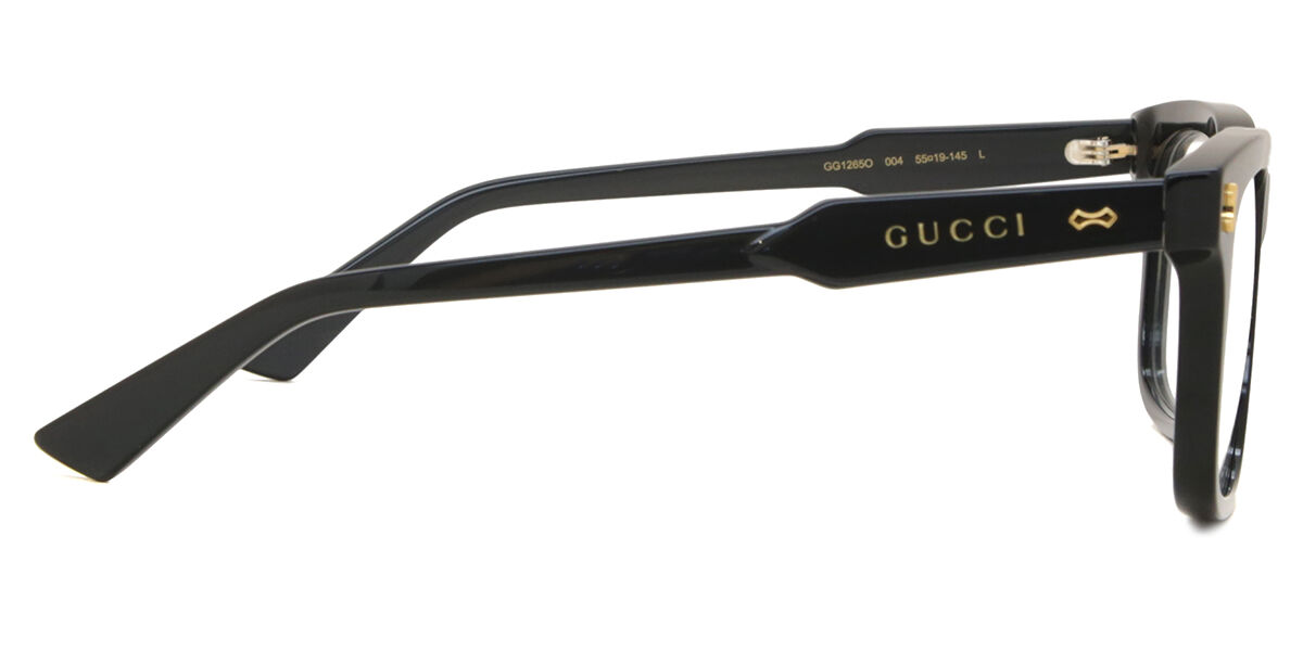 メガネ Gucci GG1265O 004 Luxury Square Horn Frame, Large Gucci GG1265O 004 glasses | Buy online now | SmartBuyGlasses US