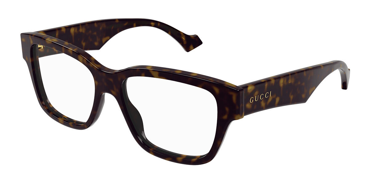 Gucci GG1428O 005 55 Tortoiseshell Męskie Okulary Korekcyjne