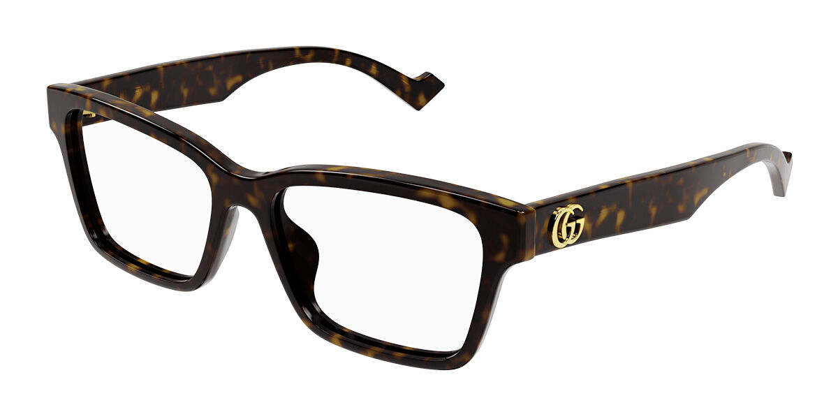 Gucci GG1476OK Asian Fit 002 55 Tortoiseshell Damskie Okulary Korekcyjne
