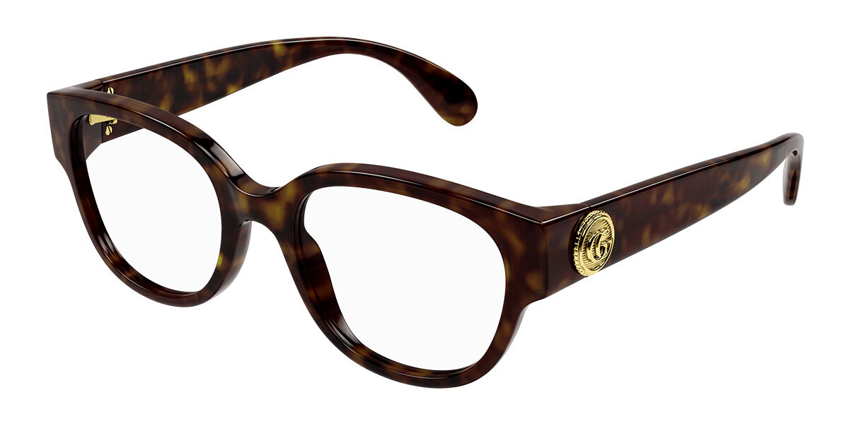 Gucci GG1411O 005 53mm Tortoiseshell Damen Brillen